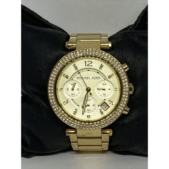 Michael Kors Parker MK5354 Womens Stainless Steel Analog Dial Quartz Watch UC689 - Picture 3 of 12